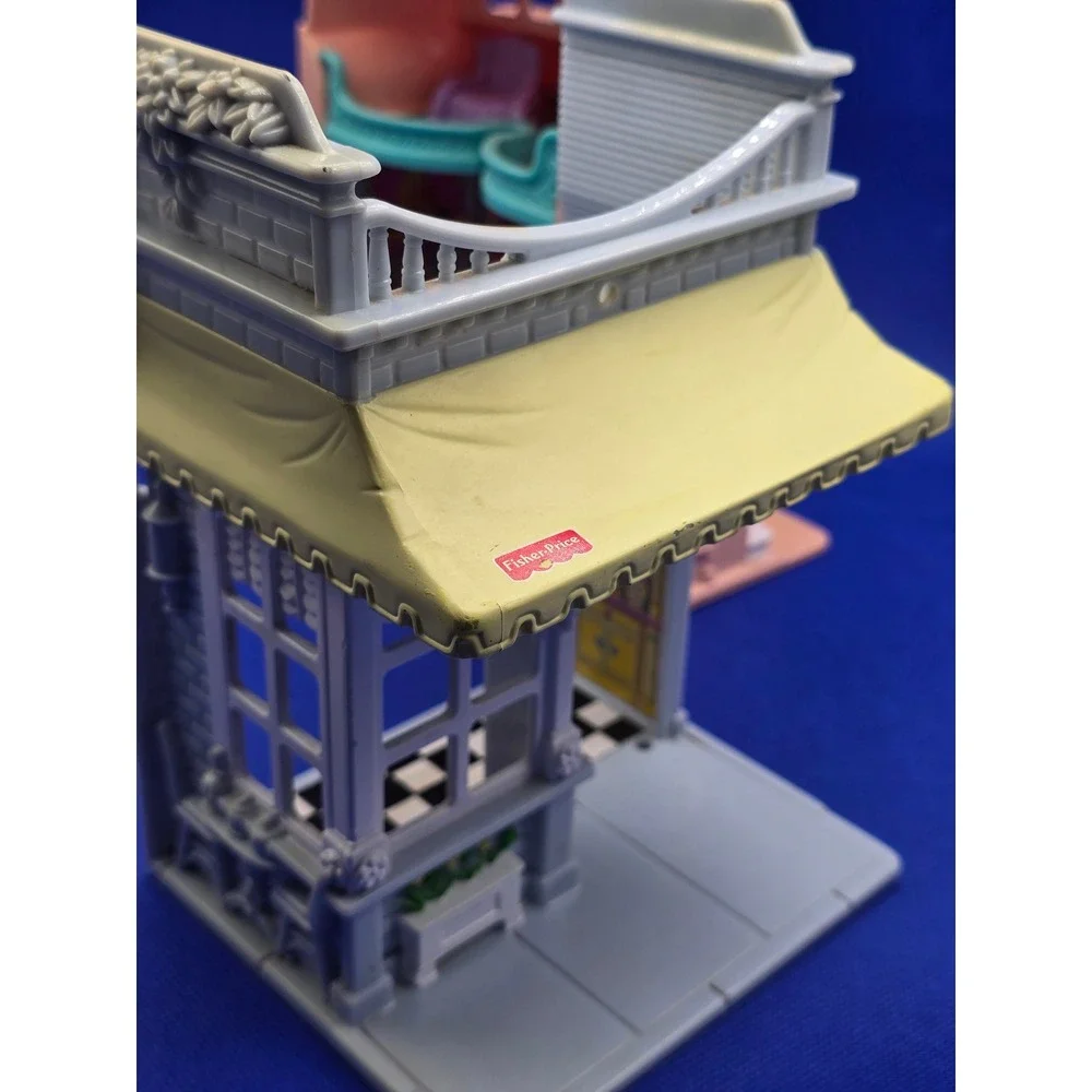 Fisher Price 2001 Sweet Streets Candy Shop Dance Studio Playset No Accessories